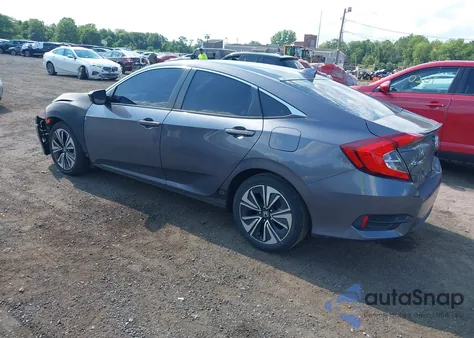 2016 Honda Civic Ex-T из США, поврежденный, VIN 2HGFC1F31GH658653